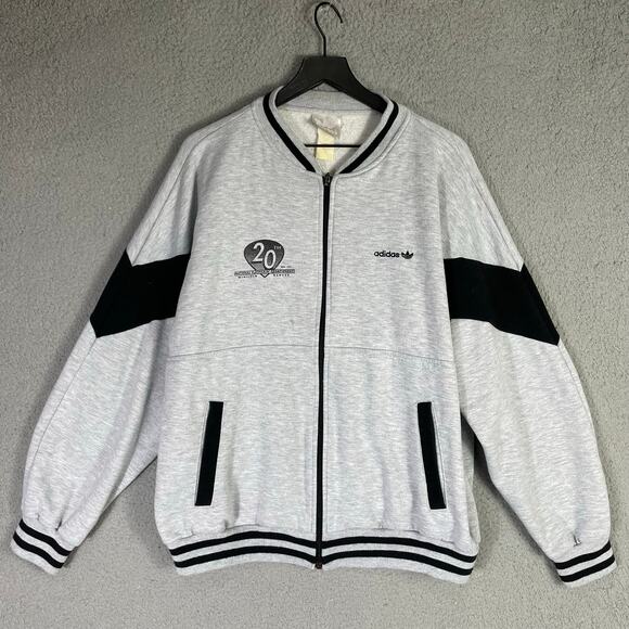 Vintage Adidas National Flatpickin Championship 20th Anniversary Jacket XL 1991 - Picture 1 of 12